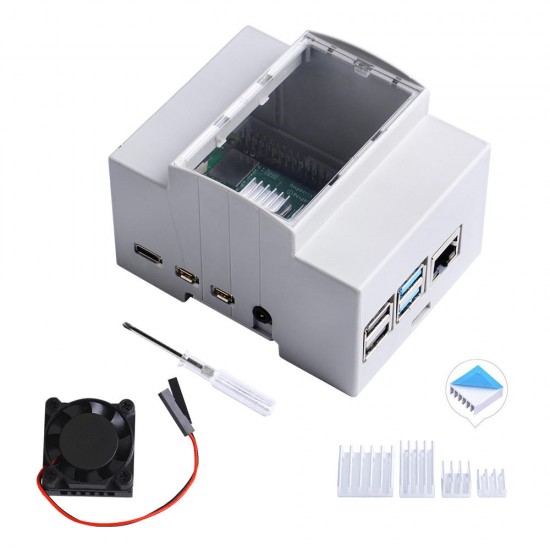 ABS Electrical Box Injection Molding Shell of Electric Appliance for Raspberry Pi 4 ABS Electrical Box Injection Molding Shell of Electric Appliance for Raspberry Pi 4