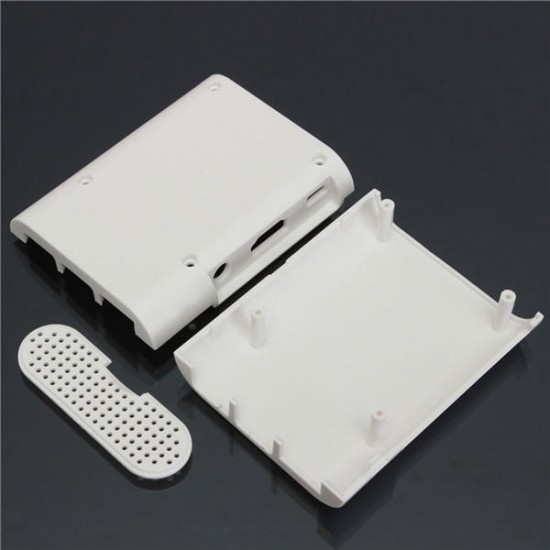 ABS Plastic Case Box Parts for Raspberry Pi 2 Model B & Pi B+ w/ Screws ABS Plastic Case Box Parts for Raspberry Pi 2 Model B & Pi B+ w/ Screws