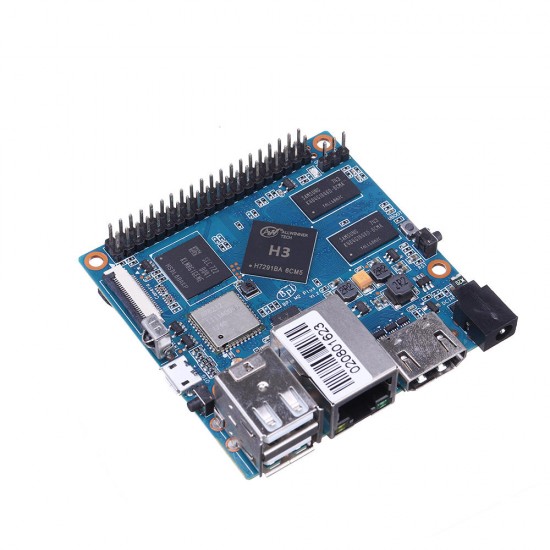 Banana PI BPI-M2+ H3 Quad-core Cortex-A7 H.265/HEVC 4K 1GB DDR3 8GB eMMC With WIFI & bluetooth Onboard Single Board Computer Development Board Mini PC Learning Board
