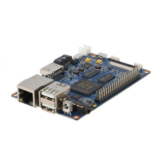 Banana Pi BPI M1 Plus A20 ARM Cortex -A7 Dual-Core 1.0GHz CPU 1GB DDR3 Single Board Computer Development Board Mini PC Learning Board Banana Pi BPI M1 Plus A20 ARM Cortex -A7 Dual-Core 1.0GHz CPU 1GB DDR3 Single Board Computer Development Board Mini PC Learning Board