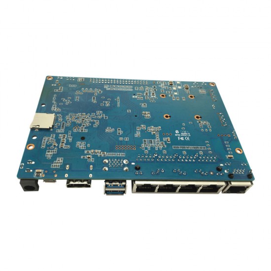Banana Pi BPI-R2 MT7623N Quad-core ARM Cortex-A7 2G DDR3 4G LAN Ports 1G WAN 8GB eMMC With WIFI & bluetooth Onboard Single Board Computer Development Board Mini PC Learning Board