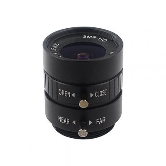 12 Million Pixel Camera Lens 6mm 12.3MP IMX477R with C/CS Lens for Raspberry pi 12 Million Pixel Camera Lens 6mm 12.3MP IMX477R with C/CS Lens for Raspberry pi