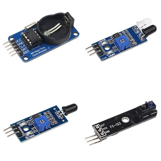 C0987 16 Sensor Modules Kit for Raspberry Pi Human Sensor Smoke Sensor Raindrop Sensor Module C0987 16 Sensor Modules Kit for Raspberry Pi Human Sensor Smoke Sensor Raindrop Sensor Module