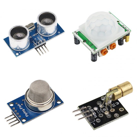 C0987 16 Sensor Modules Kit for Raspberry Pi Human Sensor Smoke Sensor Raindrop Sensor Module C0987 16 Sensor Modules Kit for Raspberry Pi Human Sensor Smoke Sensor Raindrop Sensor Module