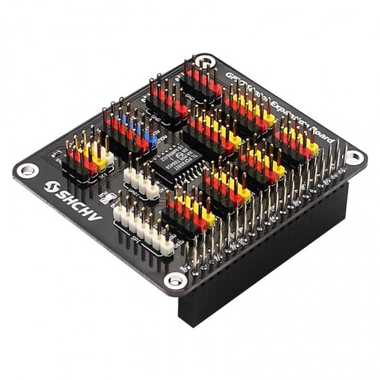 C2894 AD/DA Extension Board PCF8591 GPIO 3.3V 5V for Raspberry Pi 4B/3B+/3B C2894 AD/DA Extension Board PCF8591 GPIO 3.3V 5V for Raspberry Pi 4B/3B+/3B