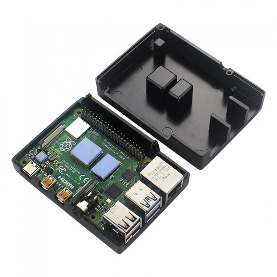 C2444 Aluminum Alloy Protective Case Heatsink Enclosure for Raspberry Pi 4B C2444 Aluminum Alloy Protective Case Heatsink Enclosure for Raspberry Pi 4B