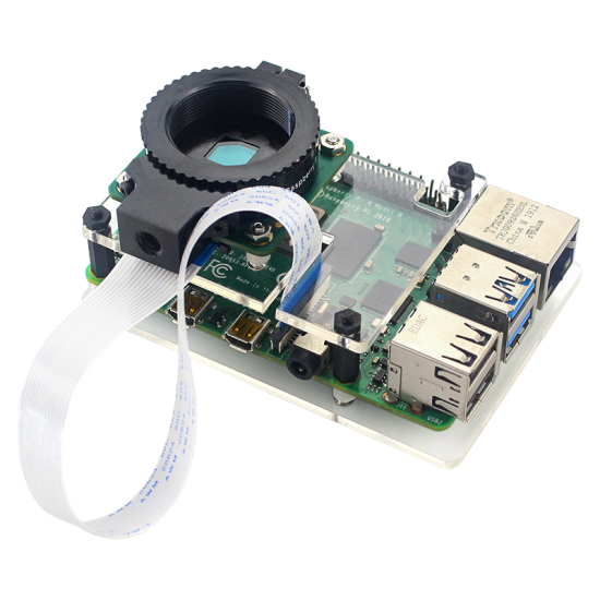 C2702 Tranparent Protective Case + Bracket Support HoldingIMX477R Camera Module for Raspberry Pi C2702 Tranparent Protective Case + Bracket Support HoldingIMX477R Camera Module for Raspberry Pi