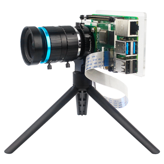 C2702 Tranparent Protective Case + Bracket Support HoldingIMX477R Camera Module for Raspberry Pi C2702 Tranparent Protective Case + Bracket Support HoldingIMX477R Camera Module for Raspberry Pi