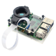 Tranparent Protective Case Support Adding Official Camera Base for Raspberry Pi