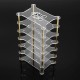 Clear Acrylic 6 Layer Cluster Case Shelf Stack For Raspberry Pi 4/3/2 B and B+ Clear Acrylic 6 Layer Cluster Case Shelf Stack For Raspberry Pi 4/3/2 B and B+