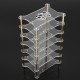 Clear Acrylic 6 Layer Cluster Case Shelf Stack For Raspberry Pi 4/3/2 B and B+ Clear Acrylic 6 Layer Cluster Case Shelf Stack For Raspberry Pi 4/3/2 B and B+