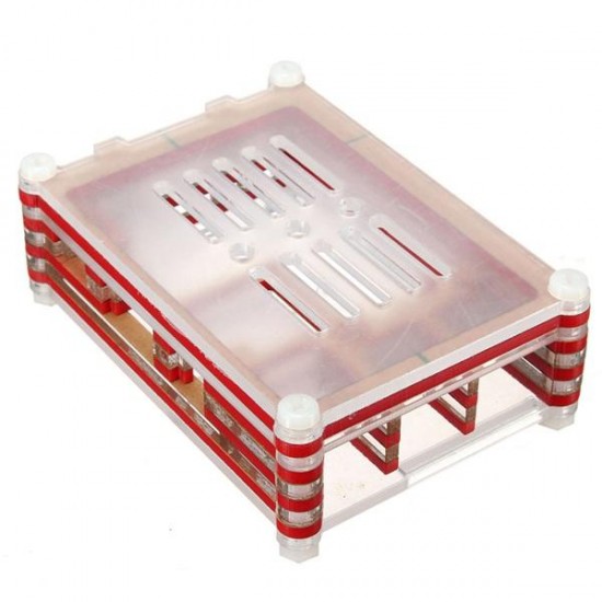 Colorful Acrylic Shell With A Fan Mouth For Raspberry Pi 2 Model B