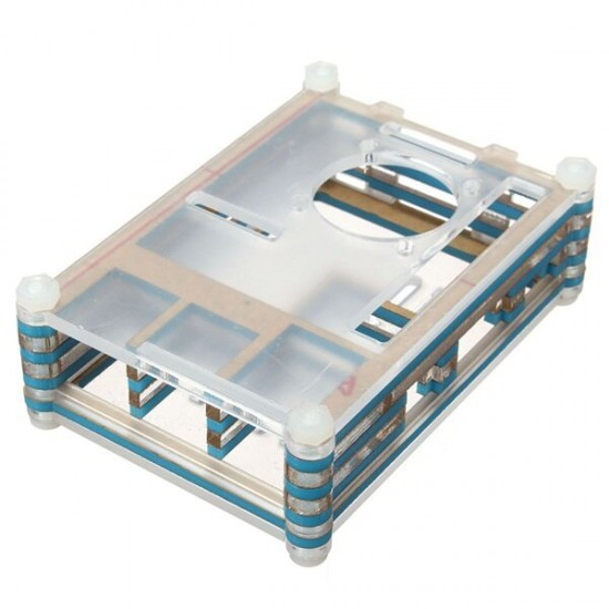 Colorful Acrylic Shell With A Fan Mouth For Raspberry Pi 2 Model B