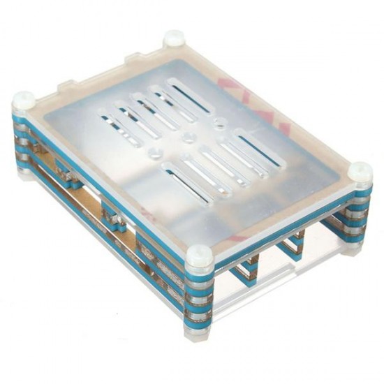 Colorful Acrylic Shell With A Fan Mouth For Raspberry Pi 2 Model B