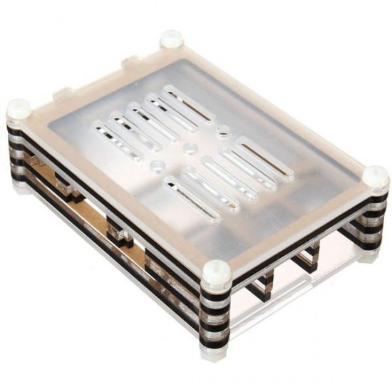Colorful Acrylic Shell With A Fan Mouth For Raspberry Pi 2 Model B