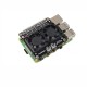 Dual Cooling Fan Expansion Board for Raspberry Pi 4B with White LED Atmosphere Lamp Heatsink Dual Cooling Fan Expansion Board for Raspberry Pi 4B with White LED Atmosphere Lamp Heatsink