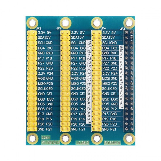 Expansion Board GPIO With Screw & Nut & Adhesinverubber Feet & Nylon Fixed Seat For Raspberry Pi 2/3 Expansion Board GPIO With Screw & Nut & Adhesinverubber Feet & Nylon Fixed Seat For Raspberry Pi 2/3