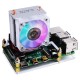 ICE-Tower CPU Cooling Fan V2.0 Super Heat Dissipation Different Colors LEDs for Raspberry Pi 3B+/4B