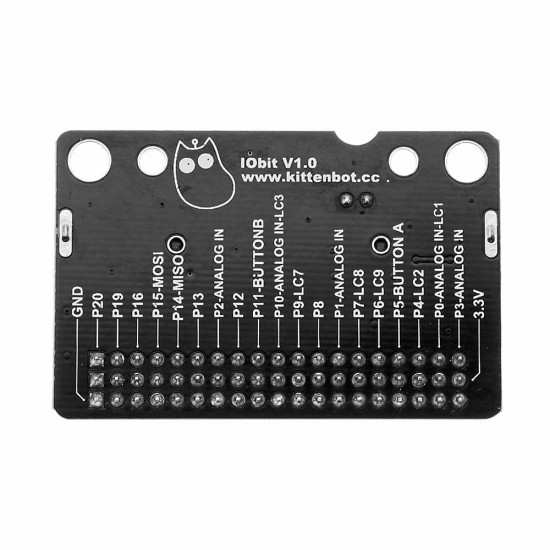 IOBIT Expansion Board Breakout Adapter Board For BBC Micro: bit Development Module Contains Buzzer IOBIT Expansion Board Breakout Adapter Board For BBC Micro: bit Development Module Contains Buzzer