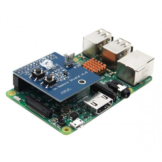 IR Infrared Receiver and Transmitter Expansion Board For Raspberry Pi