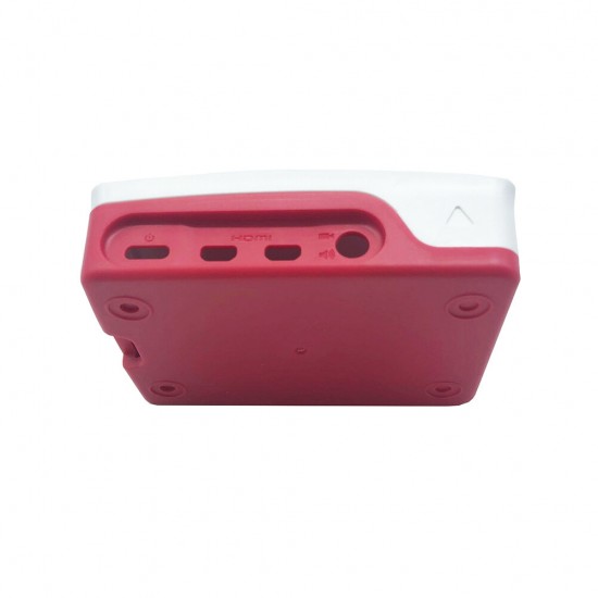 Official Protective Case Classic Red and White Plastic Box for Raspberry Pi 4B Official Protective Case Classic Red and White Plastic Box for Raspberry Pi 4B