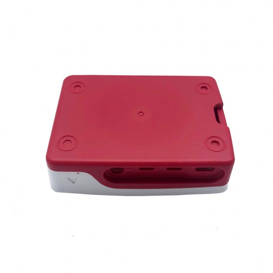 Official Protective Case Classic Red and White Plastic Box for Raspberry Pi 4B Official Protective Case Classic Red and White Plastic Box for Raspberry Pi 4B