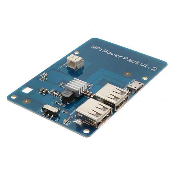 Power Pack V1.2 Lithium Battery Expansion Board With USB Hub For Raspberry Pi / Cell Phone Charging Power Pack V1.2 Lithium Battery Expansion Board With USB Hub For Raspberry Pi / Cell Phone Charging