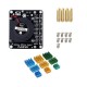 Raspberry Pi 4B Development Board Cooling Fan Suitable for RaspberryPi Fan with LED Ambient Light
