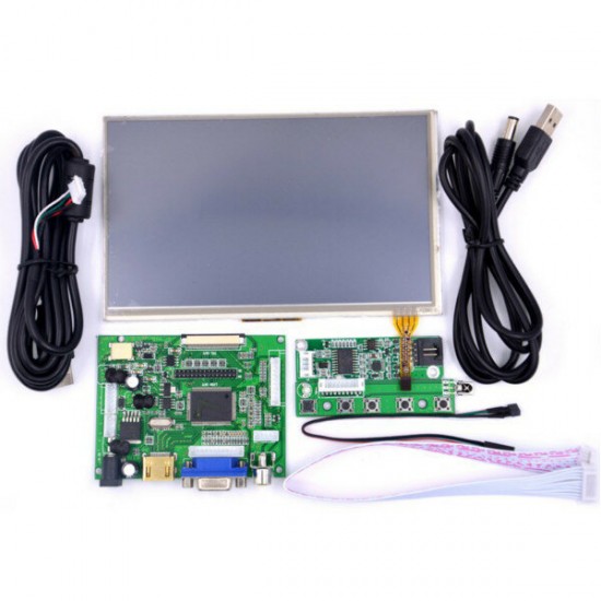 Raspberry Pi 7 inch HD 1024 * 600 Touch Screen Module Kit