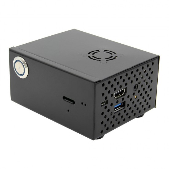 Raspberry Pi X820 V3.0 SSD&HDD SATA Storage Board Matching Metal Case / Enclosure + Power Control Switch + Cooling Fan Kit Raspberry Pi X820 V3.0 SSD&HDD SATA Storage Board Matching Metal Case / Enclosure + Power Control Switch + Cooling Fan Kit