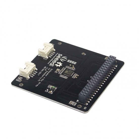 4-Mic Array AI Voice Quad-microphone Expansion Board for Raspberry Pi 4B 4-Mic Array AI Voice Quad-microphone Expansion Board for Raspberry Pi 4B
