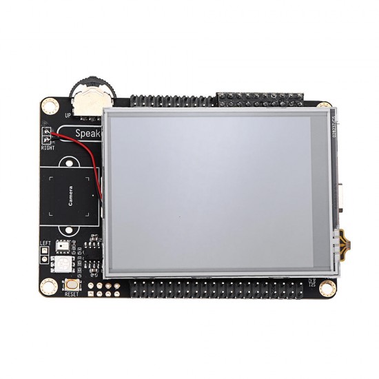 Maix-GO RISC-V Dual Core 64bit Development Board Mini PC Wifi Antenna 2.8inch Screen 2 Megapixel OV2640 Large Camera