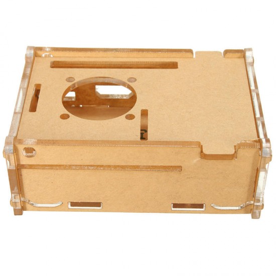 Transparent Clear Case Enclosure Box + Cooling Fan For Raspberry Pi 2 Model / B+