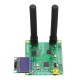 USB Communication Duplex MMDVM Hotspot Support P25 DMR YSF + OLED Screen + 2PCS Antenna + Case For Raspberry Pi