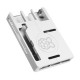 Ultra-thin Aluminum Alloy CNC Case Portable Box Support GPIO Ribbon Cable For Raspberry Pi 3 Model B+(Plus)