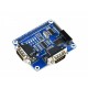 2-Channel Isolated RS232 Expansion HAT SC16IS752+SP3232 for Raspberry Pi