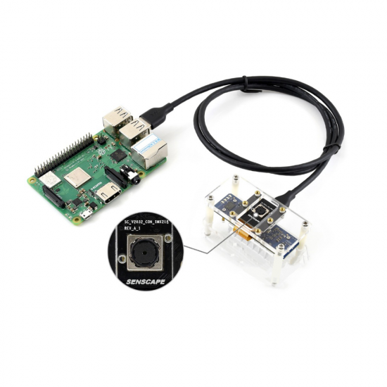 Artificial Intelligence Vision Kit Face Recognition Expansion Board for Raspberry Pi 4B 3B+ 3B