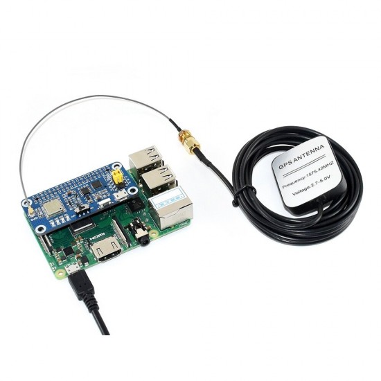 L76X Multi-GNSS HAT Supports GPS BDS QZSS UART interface for Raspberry Pi L76X Multi-GNSS HAT Supports GPS BDS QZSS UART interface for Raspberry Pi