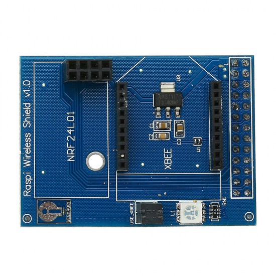 Wireless Shield Board for Raspberry Pi Support Zigbee-Xbee NRF24L01 NRF24L01+RFM12B-D DIY Part