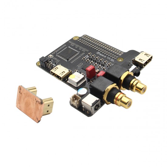 X4000 Expansion Board HIFI Audio Mini PC for Raspberry Pi 3 Model B / 2B / B+ X4000 Expansion Board HIFI Audio Mini PC for Raspberry Pi 3 Model B / 2B / B+