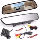 4.3 Inch LCD Monitor Car Rear View Camera Kit Backup Camera Support Night Vision