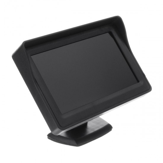 4.3 Inch TFT Car LCD Monitor Car Rear View Reverse Night Vision Backup Camera Kit