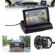 4.3 Inch TFT LCD Monitor LED IR Reversing Camera Car Rear View Kit For Truck Bus