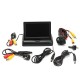 4.3 Inch TFT LCD Monitor LED IR Reversing Camera Car Rear View Kit For Truck Bus