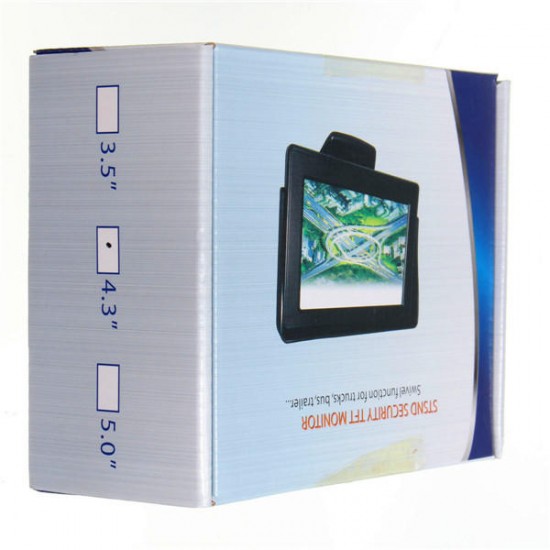 4.3 inch LCD Car Rear View Monitor+Waterproof Night Vision Reverse Parking Camera 4.3 inch LCD Car Rear View Monitor+Waterproof Night Vision Reverse Parking Camera