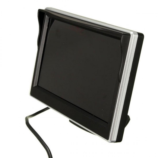 5 Inch LCD Monitor Mirror and Wireless IR Reverse Car Rear View Back up Camera Kit 5 Inch LCD Monitor Mirror and Wireless IR Reverse Car Rear View Back up Camera Kit