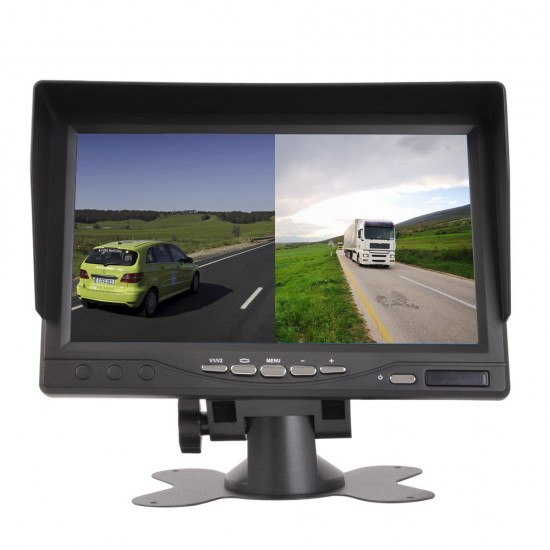 7 Inch AHD Split IPS Monitor Truck Reversing Image Display Car Camera 7 Inch AHD Split IPS Monitor Truck Reversing Image Display Car Camera