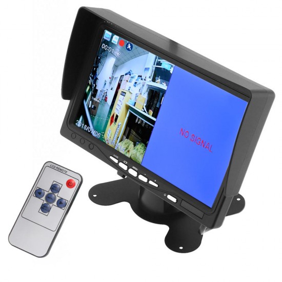 7 Inch AHD Split IPS Monitor Truck Reversing Image Display Car Camera