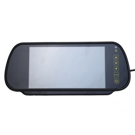 7 Inch LCD Mirror Monitor Car Rear View Kit Reverse Backup Parking Camera 170 Degree IP67 7 Inch LCD Mirror Monitor Car Rear View Kit Reverse Backup Parking Camera 170 Degree IP67