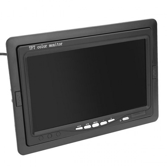 7 Inch TFT LCD Monitor + Bus Lorry Night Vision Rear View Waterproof Camera + 10m Video Cable